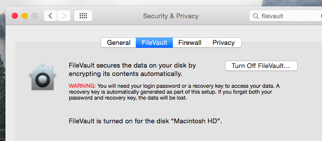 تاثیر غیرفعال کردن رمزگذاری دیسک FileVault در افزایش سرعت مک